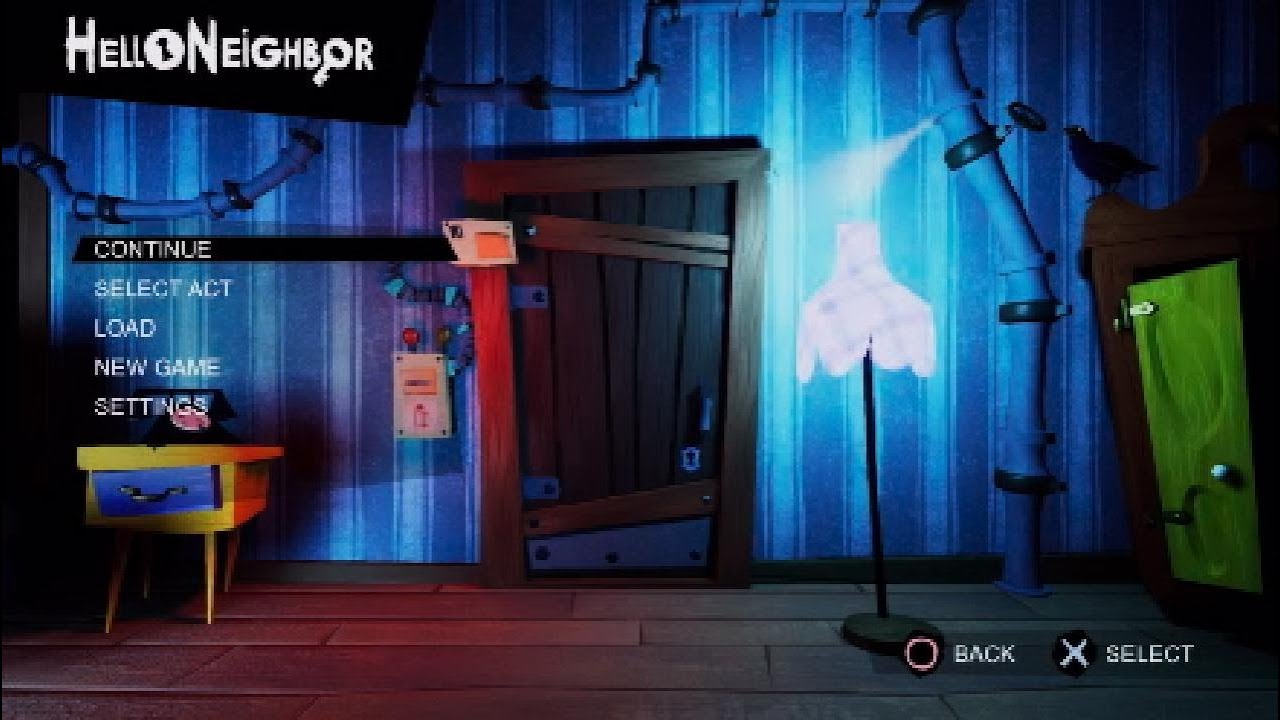 Hello neighbour act 1 full walkthrough