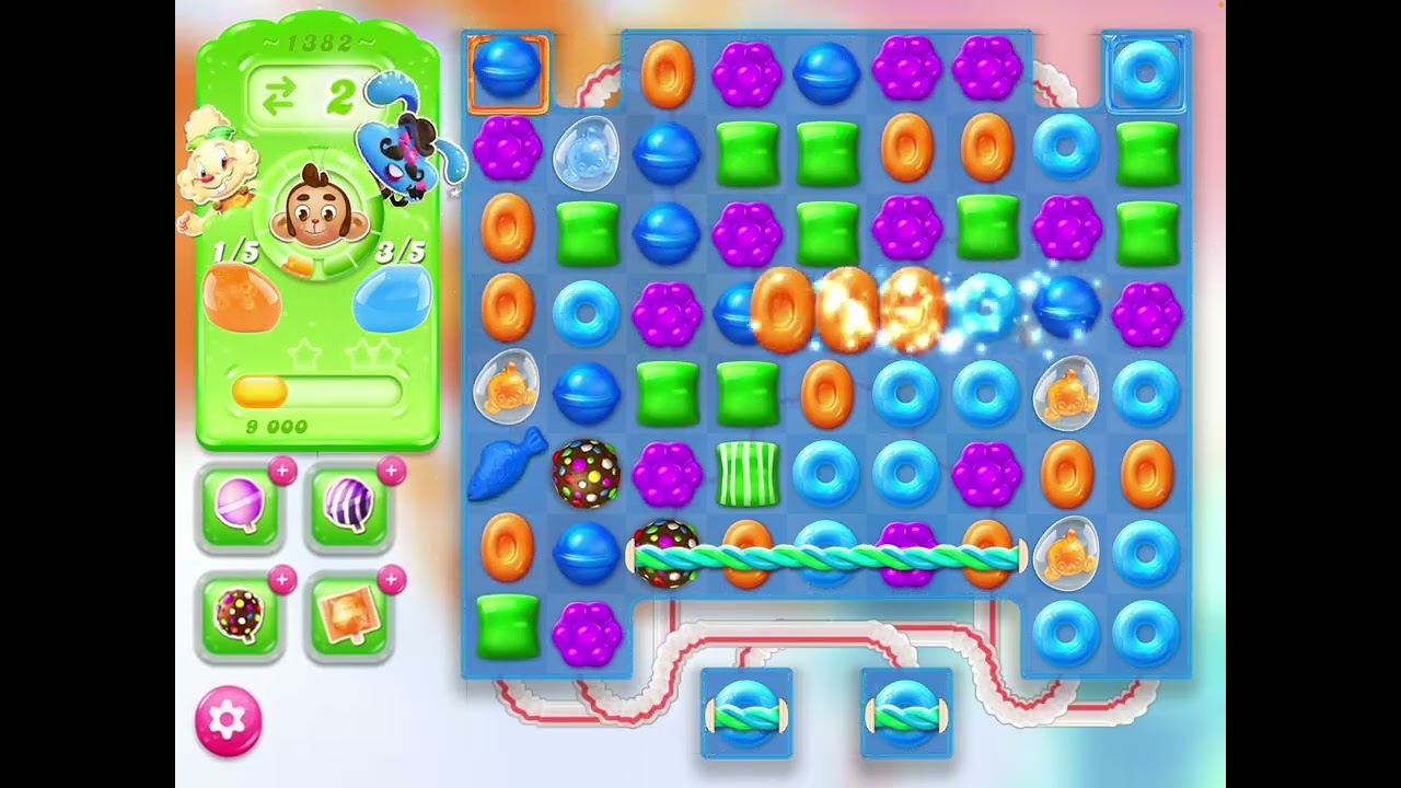 Jelly crush progression ￼