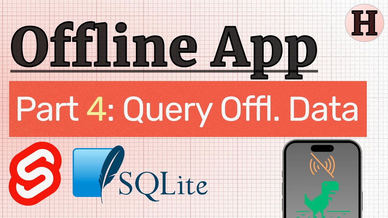 Query Offline Data - Offline App with SvelteKit + SQLite Part 4