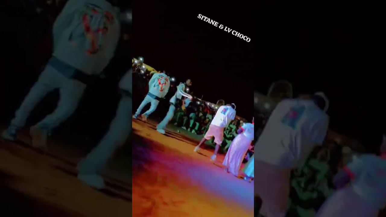 Lv Choco et Sitane wiz sur scène 