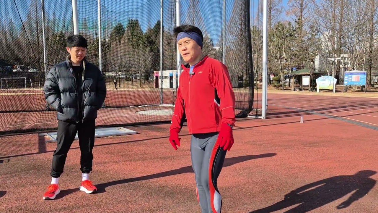 전마협 신발을 신어 보았습니다 