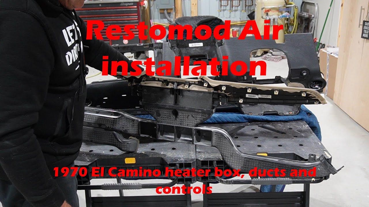 Installing Restomod Air system in the 1970 El Camino