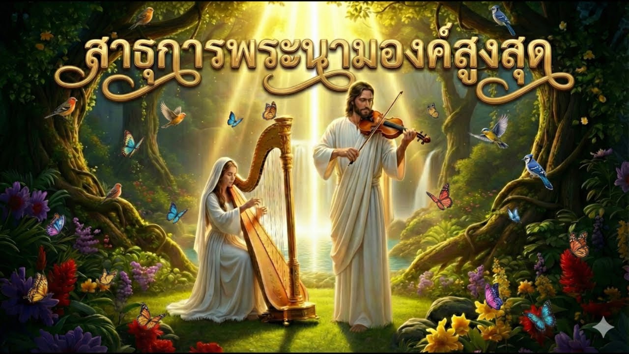 บทเพลงสดุดี...สาธุการพระนามองค์สูงสุด...ขอพระนามของพระองค์เป็นที่ศัทธาทั่วแผ่นดินโลก