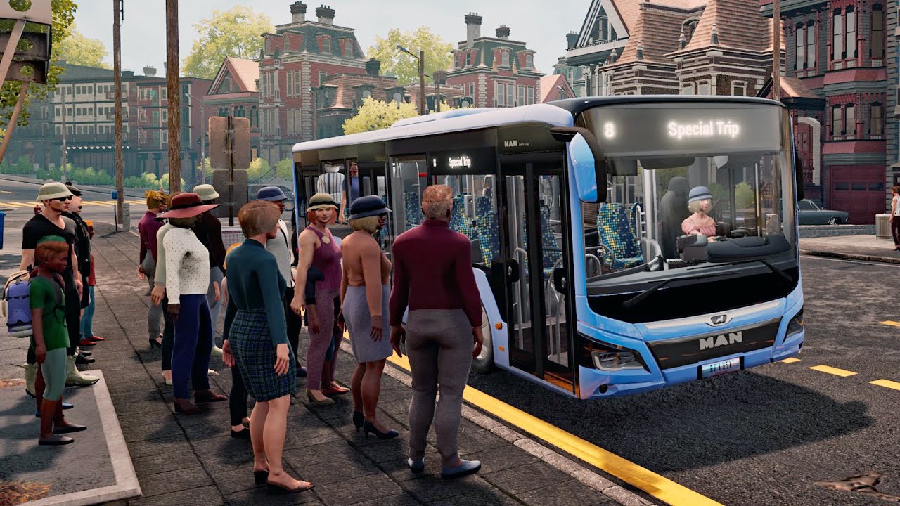Bus Simulator 21 Next Stop - GeForce RTX 4080 16GB + i9 13900K !