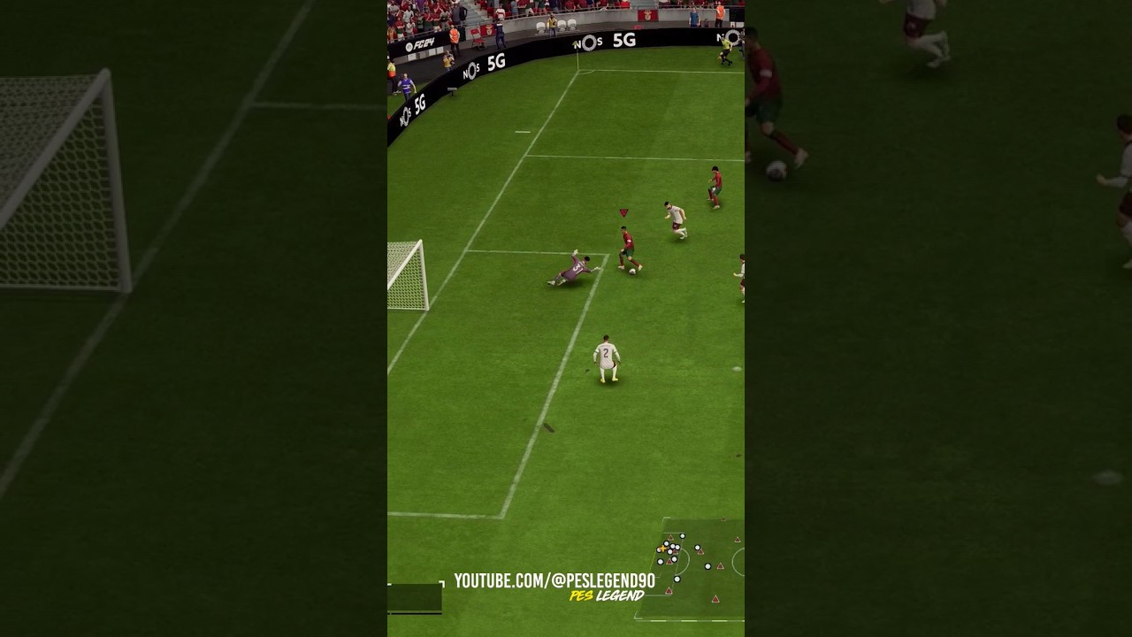 Ronaldo vs goalkeeper 🔥☠️🔥 