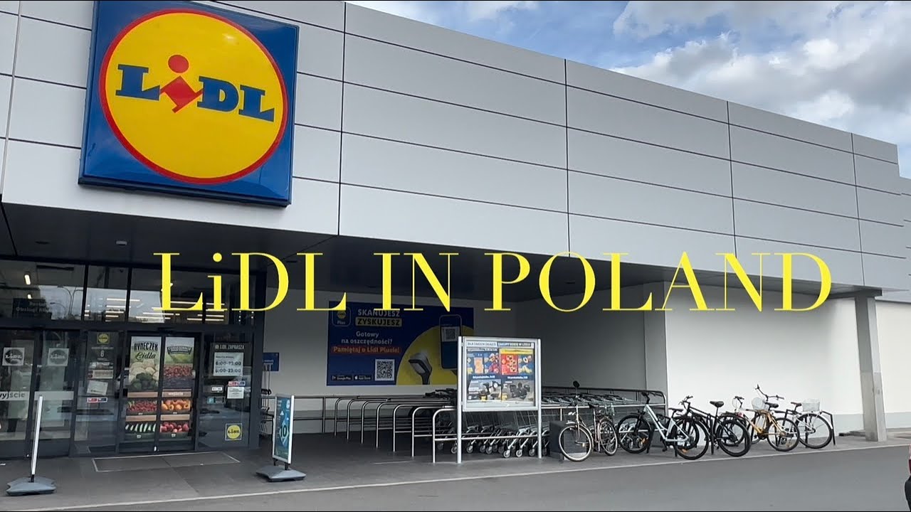 LiDL in POLAND | Polish Supermarket Tour | Grocery Shopping [4K]
