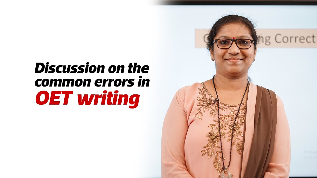OET Writing with Medcity International Academy | Discussion on the common errors in OET writing