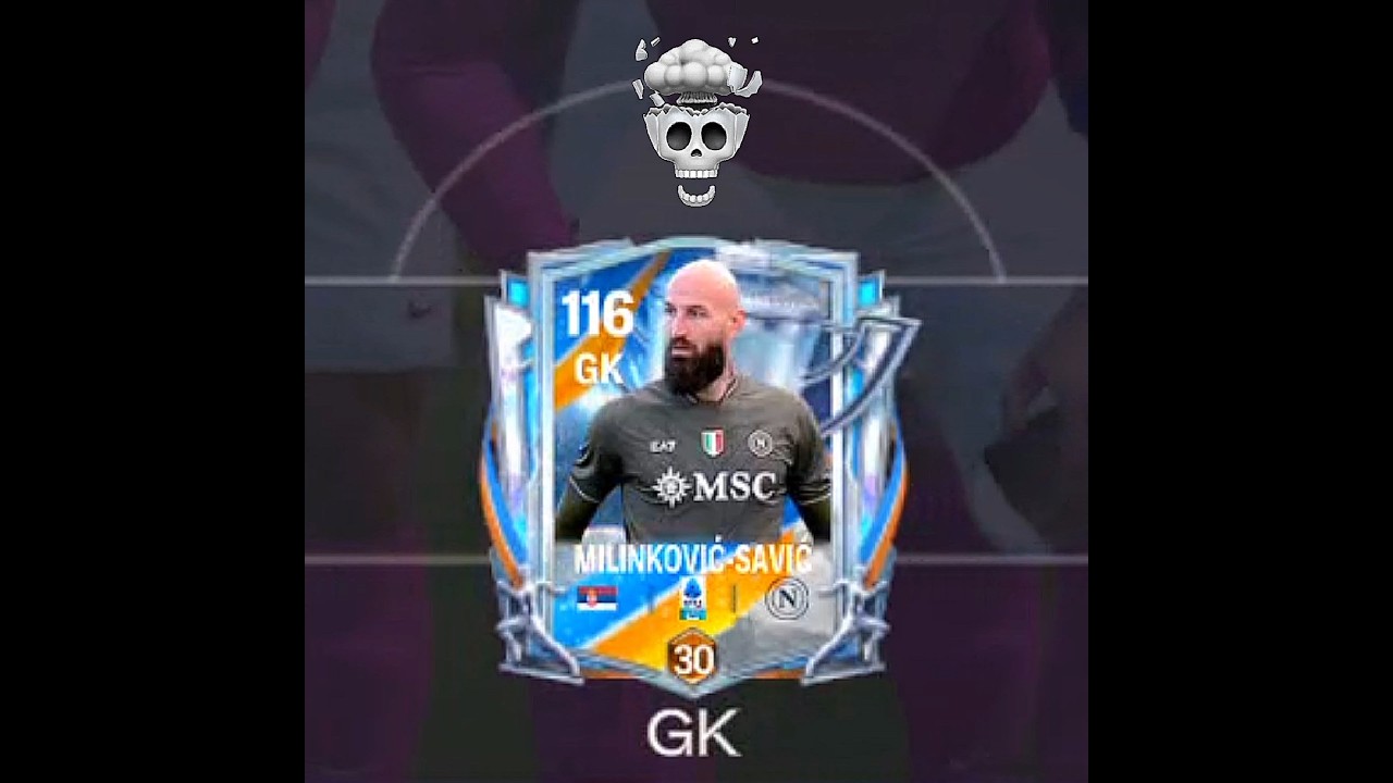Vanja Milinkovic Savic - Best GK 🤯🔥 #fcmobile