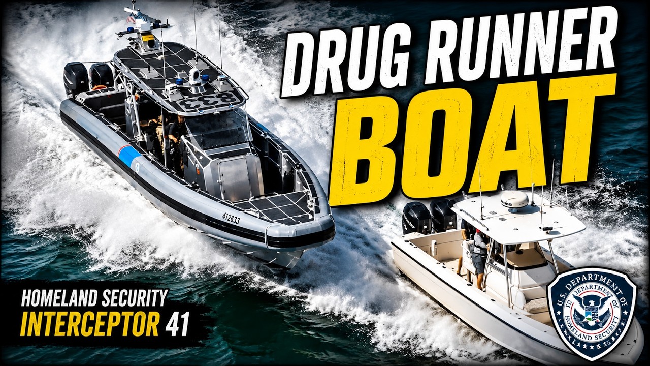 The Boat Used to Take Down Drug Runners: SAFE Boats Interceptor 41 Walkthrough