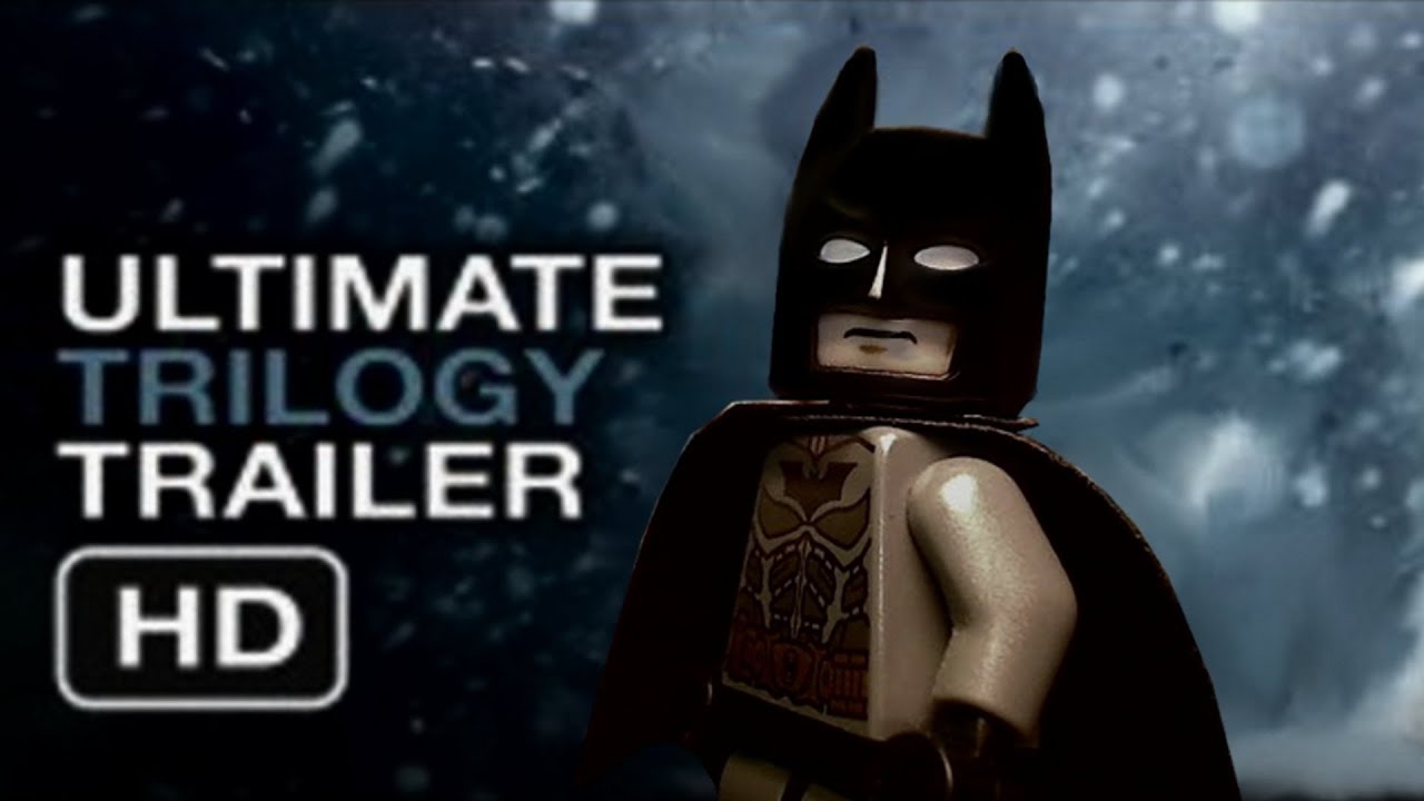 The Dark Knight Rises Ultimate Trilogy Trailer - IN LEGO