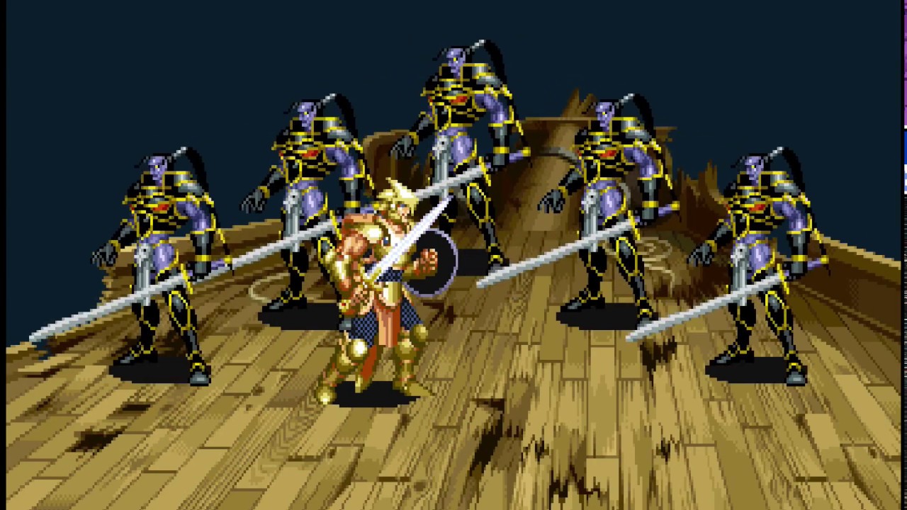 [Arcade] D&D Shadow over Mystara - 1CC (Fighter)
