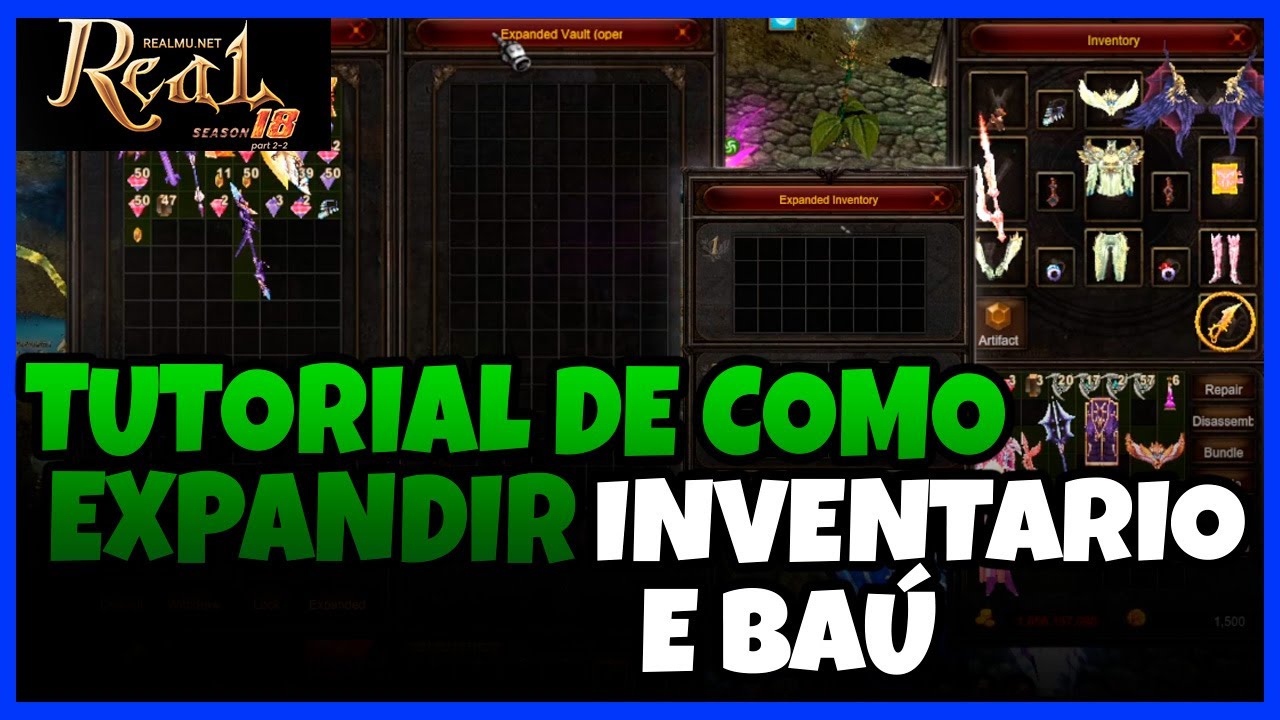 COMO EXPANDIR INVENTARIO E BAU - QUEST DO AMIGO DO MOSS!