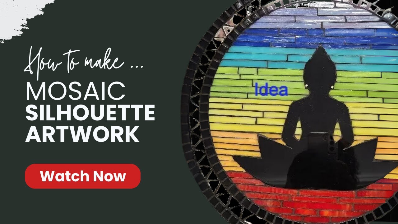 Learn How to Create Stunning Silhouette Mosaic Artwork | DIY Mosaic Craft Tutorial