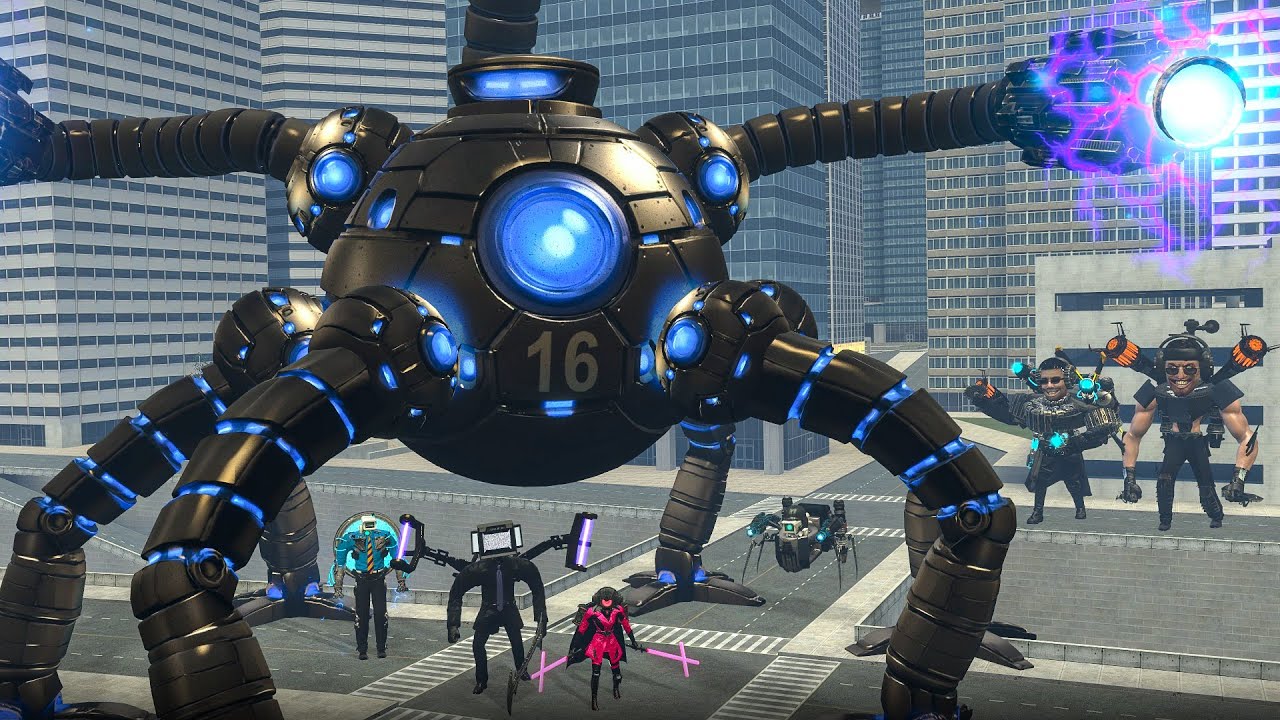 NEW ELECTRIFIED OMNIDROID V.16 ATTACKED THE SKIBIDI TOILET UNIVERSE!? - Garry's Mod