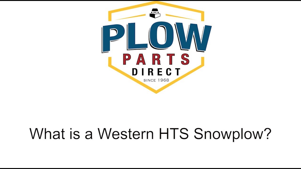 What Do You Need To Know About A Western HTS Snowplow?