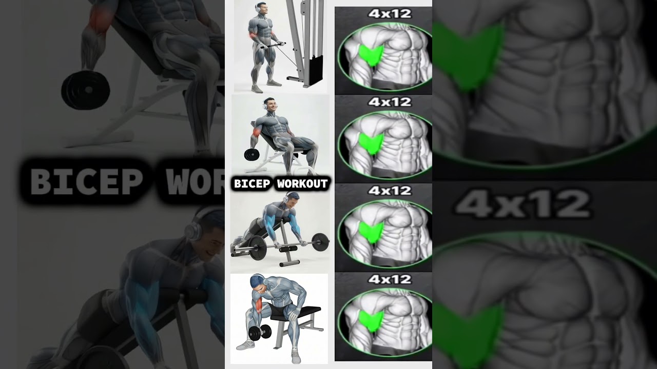 Bicep Workout for Upper Arm Size Results