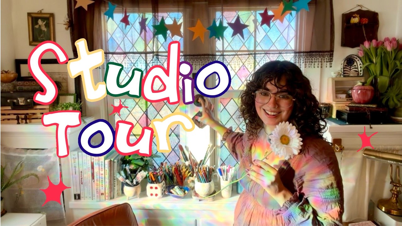 Tiny Art Studio Tour ✹