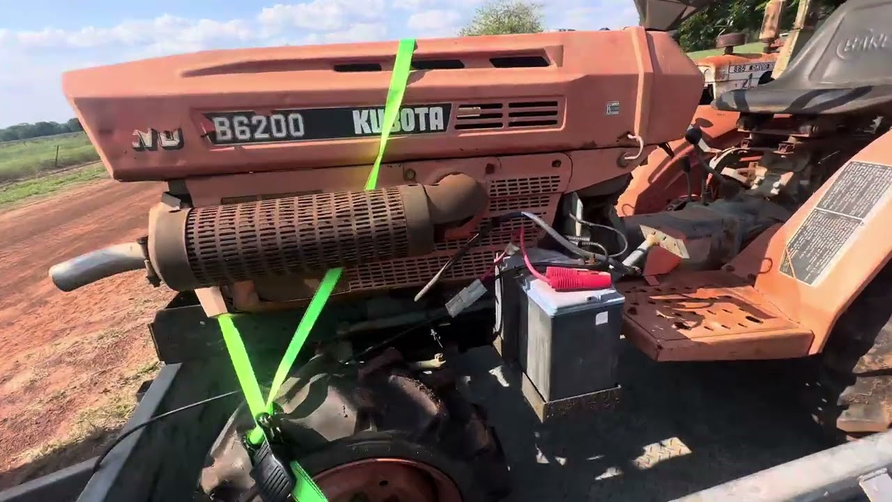 Reviving a $9 Auction Kubota b6200 Tractor | Episode 1: What Did I Just Buy?