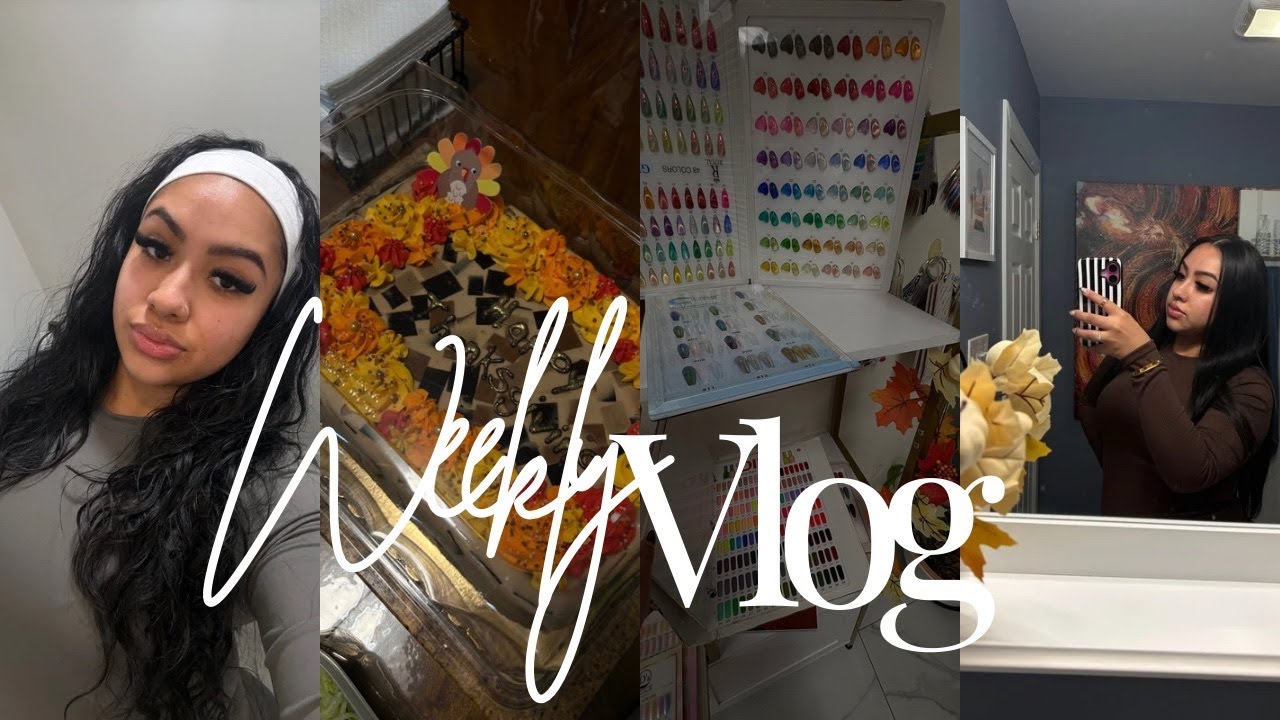 vlog! this cannot be happening + thanksgiving + fall nails + trying new things + errands & more