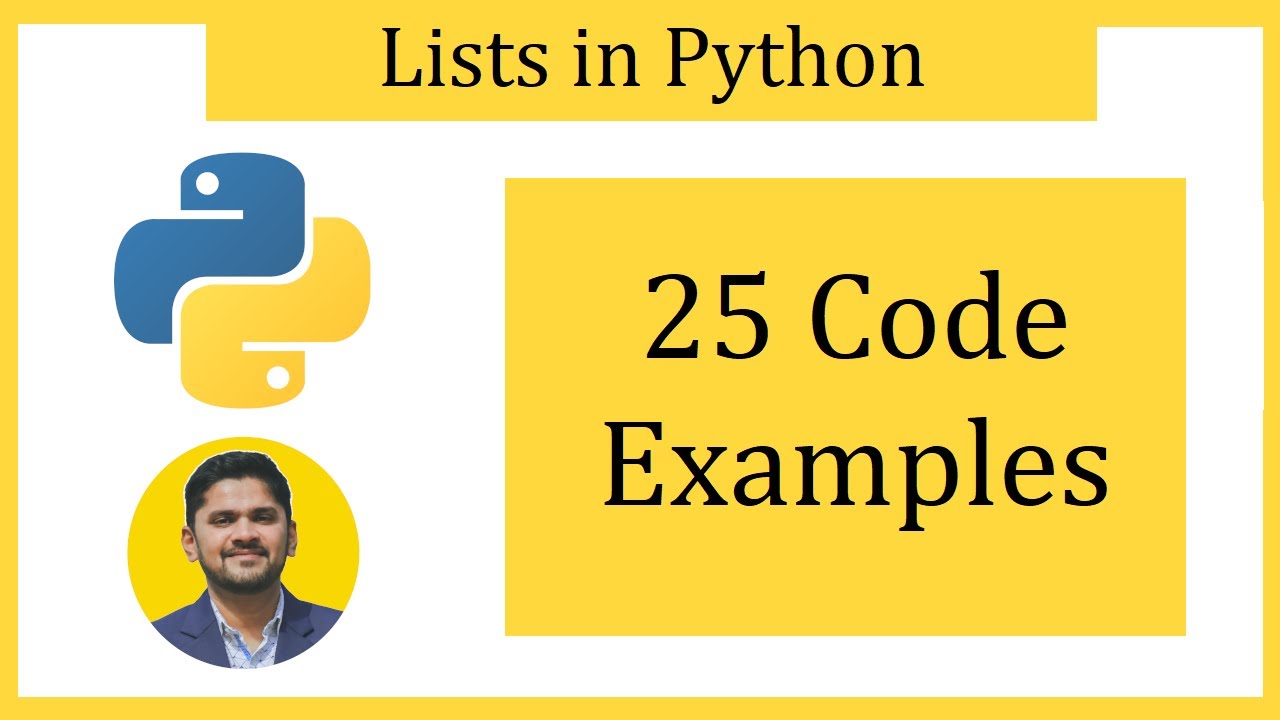 Списки Python &mdash; 25 примеров кода с практическими упражнениями | Amit Thinks