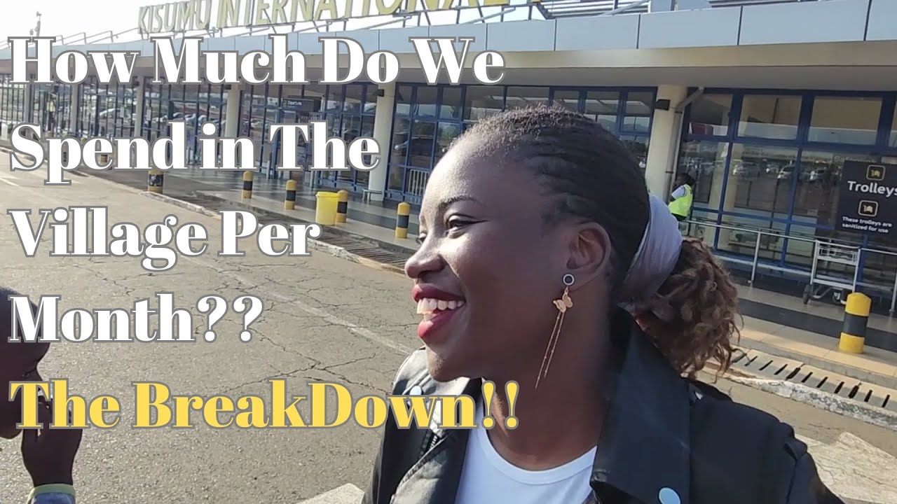 A Step By Step Breakdown of How Much it Costs to Live like a Diasporan in the Village for a Month!!!