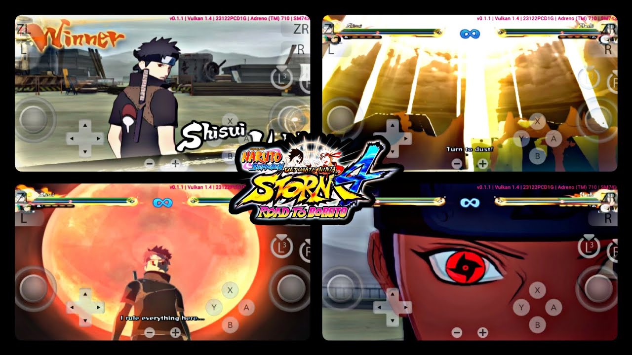 Shisui Uchiha Gameplay | Naruto Shippuden Ultimate Ninja Storm 4 Road to Boruto 