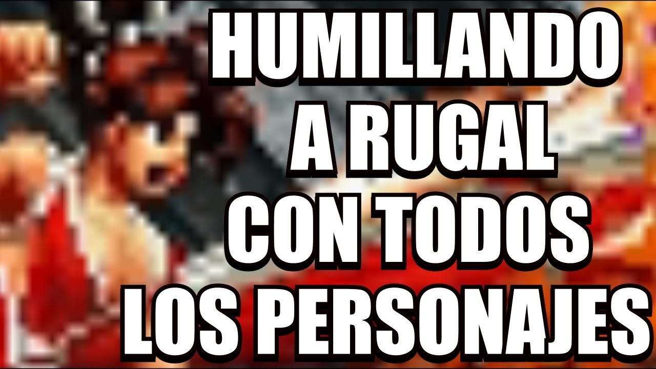 Destruyendo a Rugal con todos los personajes kof 2002