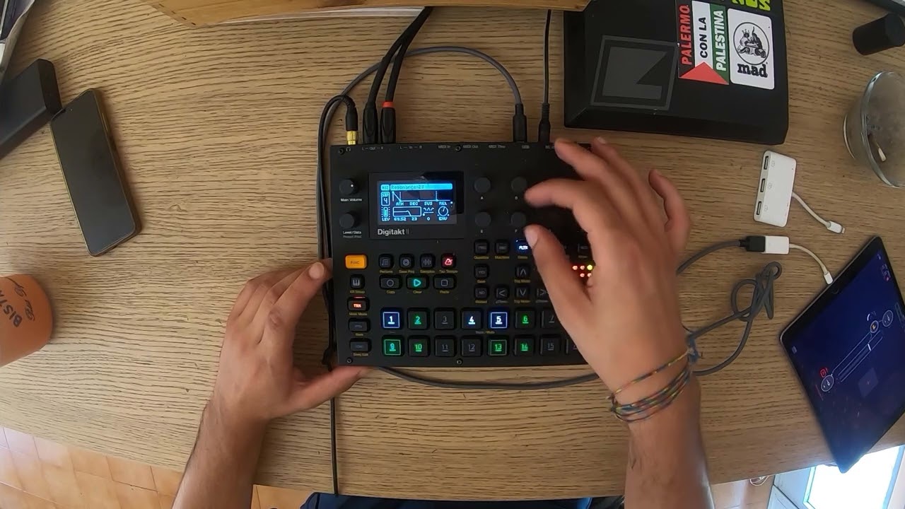 Digitakt 2 || some patterns || Rominimal Live Set