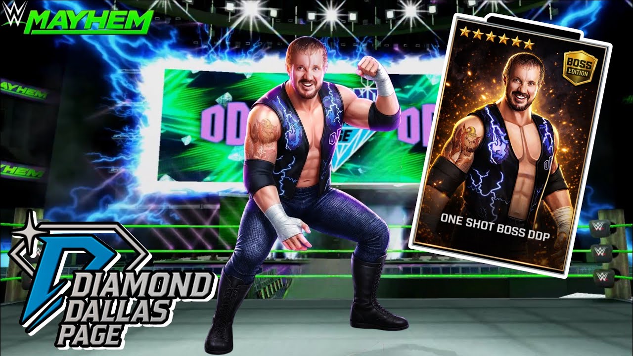 6 Star Diamond Dallas Page One Shot Boss | WWE Mayhem