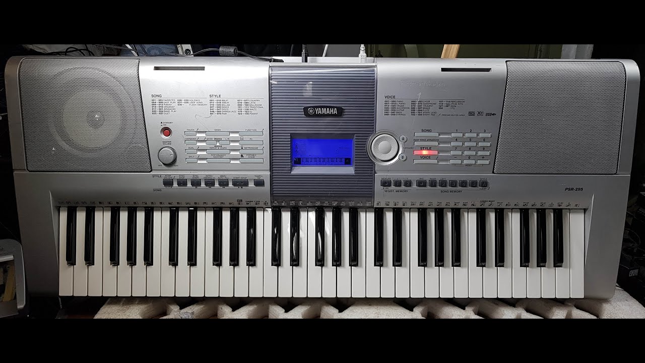 YAMAHA PSR - 295 (DEMO songs) part 1/2