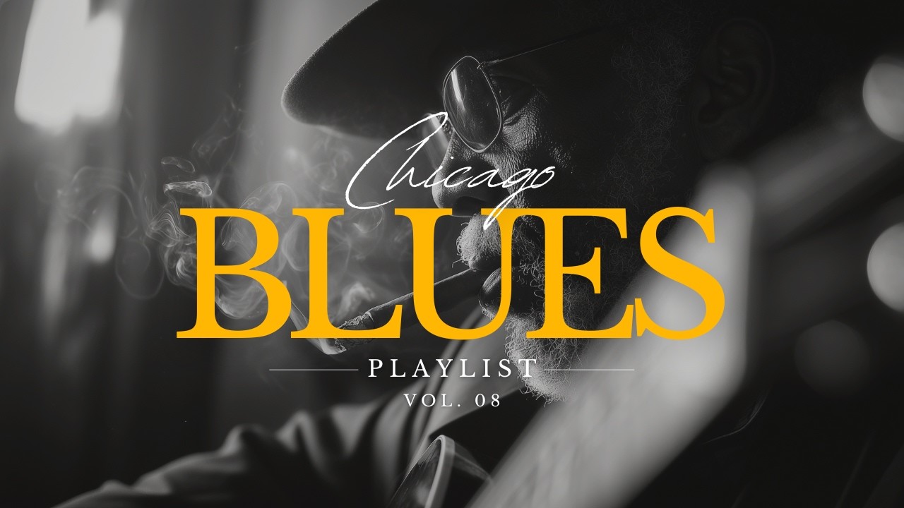 Chicago Blues Guitar and Saxophone Instrumentals – Smooth Slow Blues for Relax & Unwind