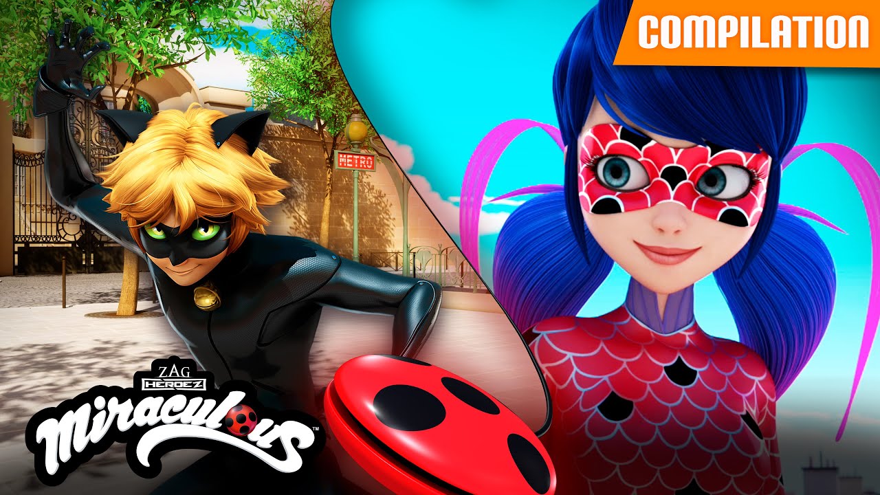 MIRACULOUS | 🐞 Сборник 🐾 | ПОЛНЫЕ ЭПИЗОДЫ ▶️ [Робостус - Сирена] Сезон 2