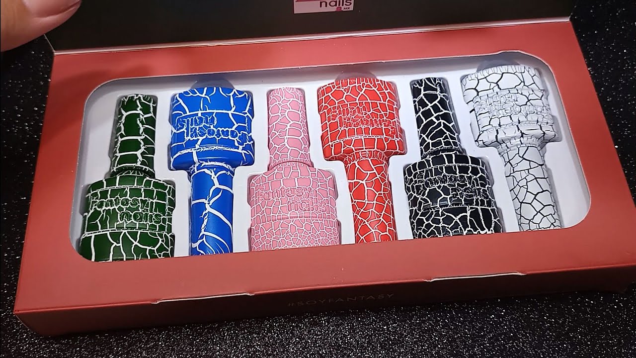 FANTASY NAILS CRACKELE COLLECTION | SUFRI CON ESTA GAMA 🤬