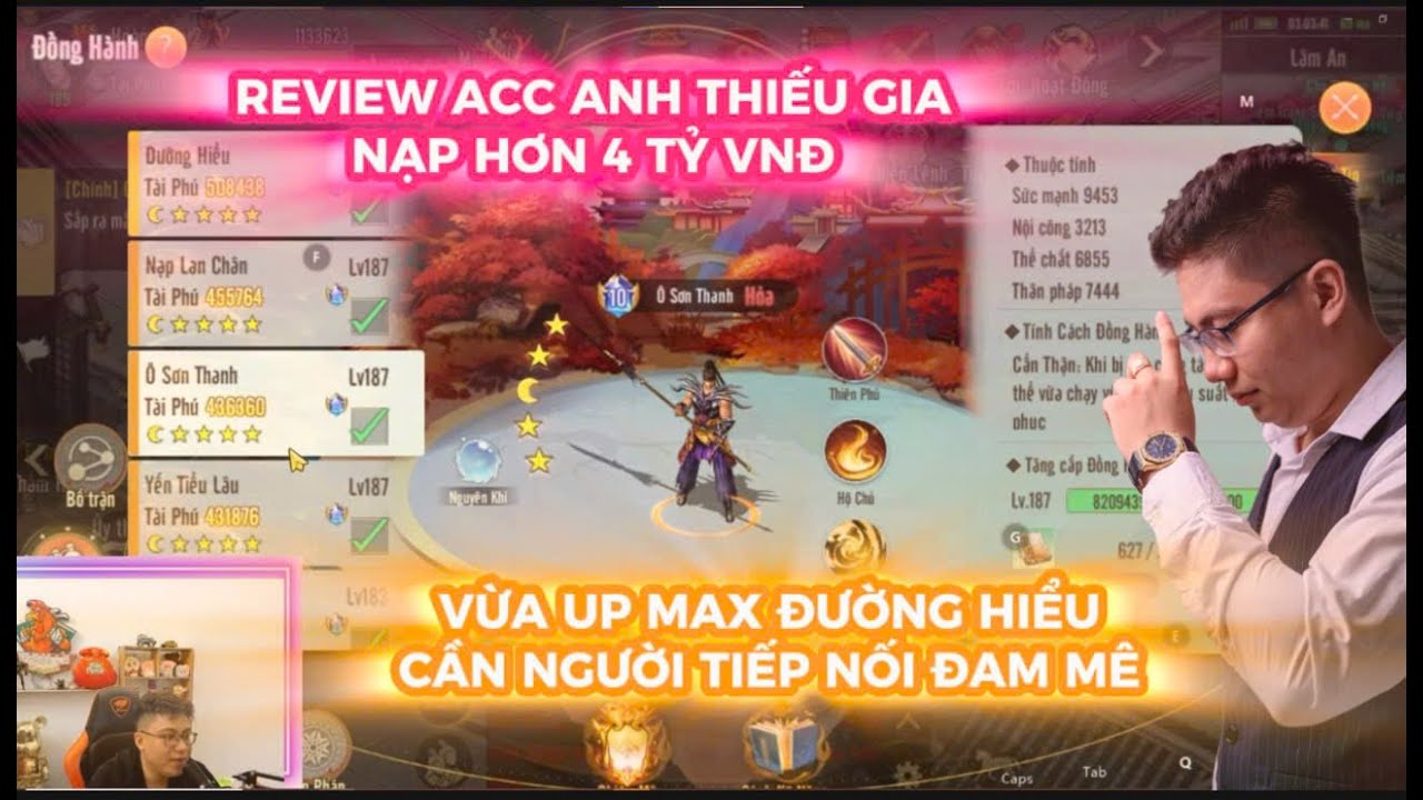KIẾM THẾ ORIGIN VNG : REVIEW ACC NẠP HƠN 4 TỶ - ANH THIẾU GIA - CẦN NGƯỜI TIẾP NỐI ĐAM MÊ