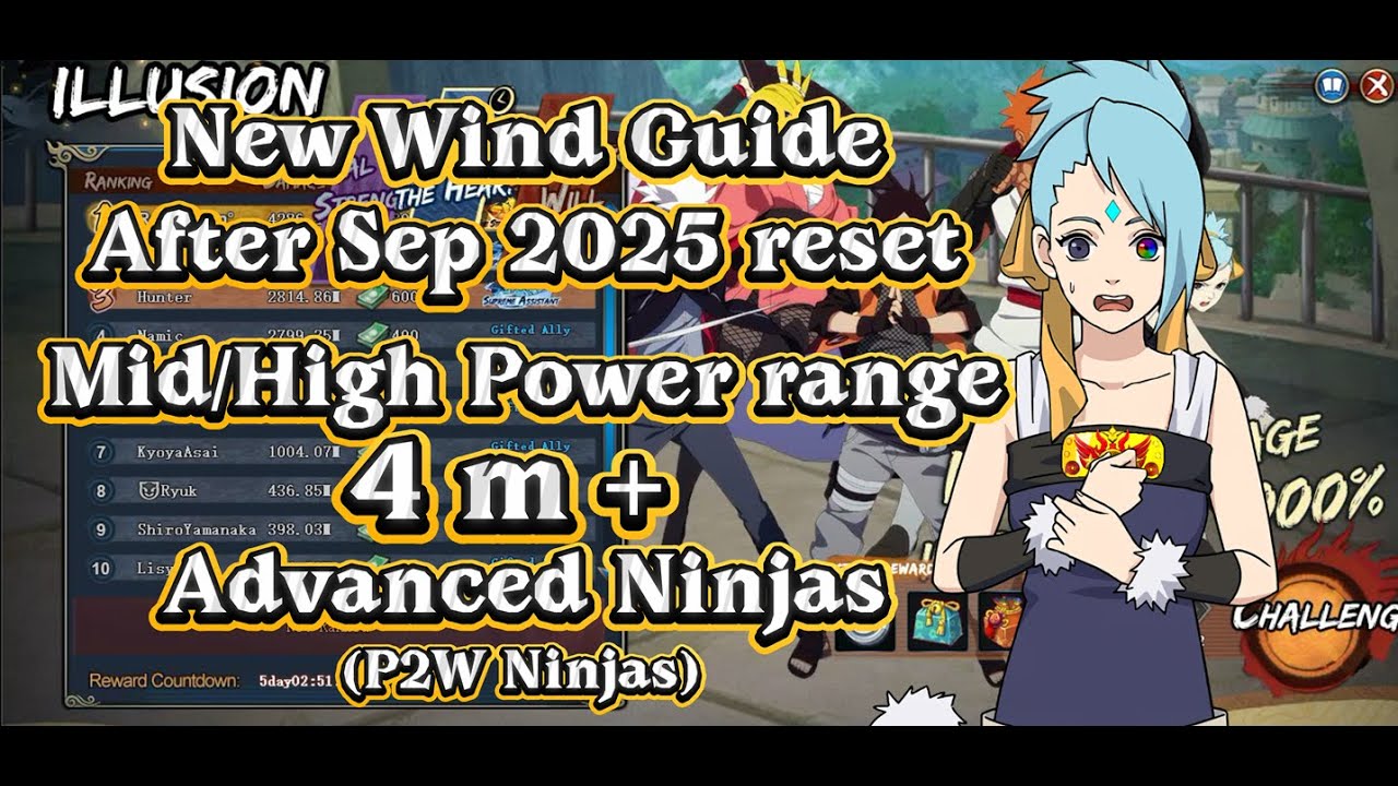 Infinite Illusion (Trial of the Heart, New P2W Guide After Sept Reset 2025) - Naruto Online (Lisy)