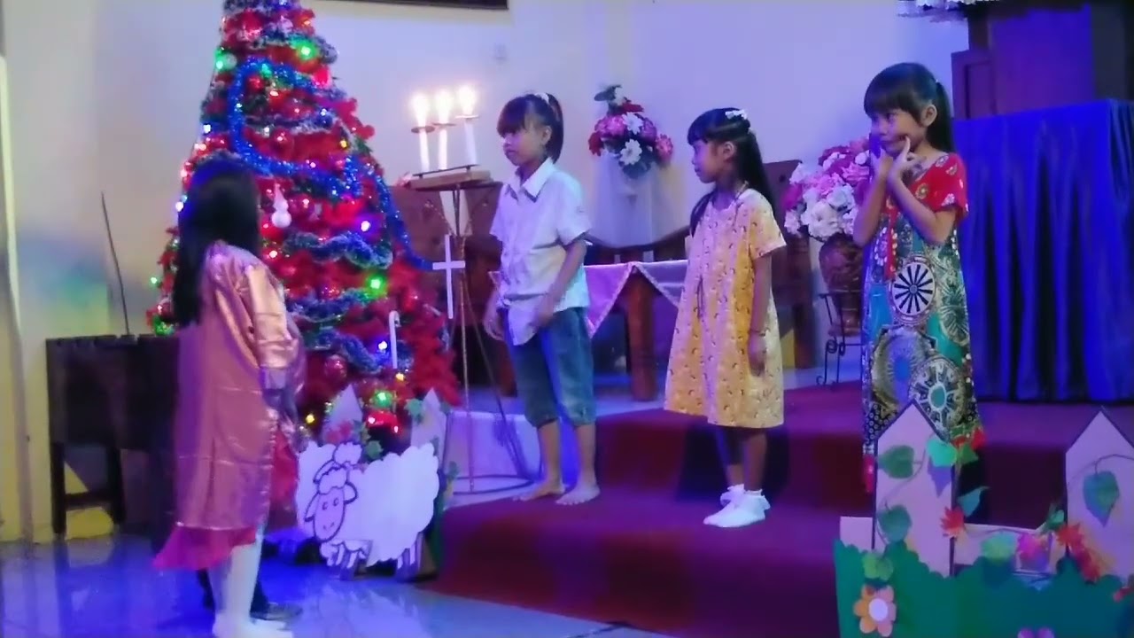 Drama Kelahiran Tuhan Yesus - Anak Sekolah Minggu HKBP BTP