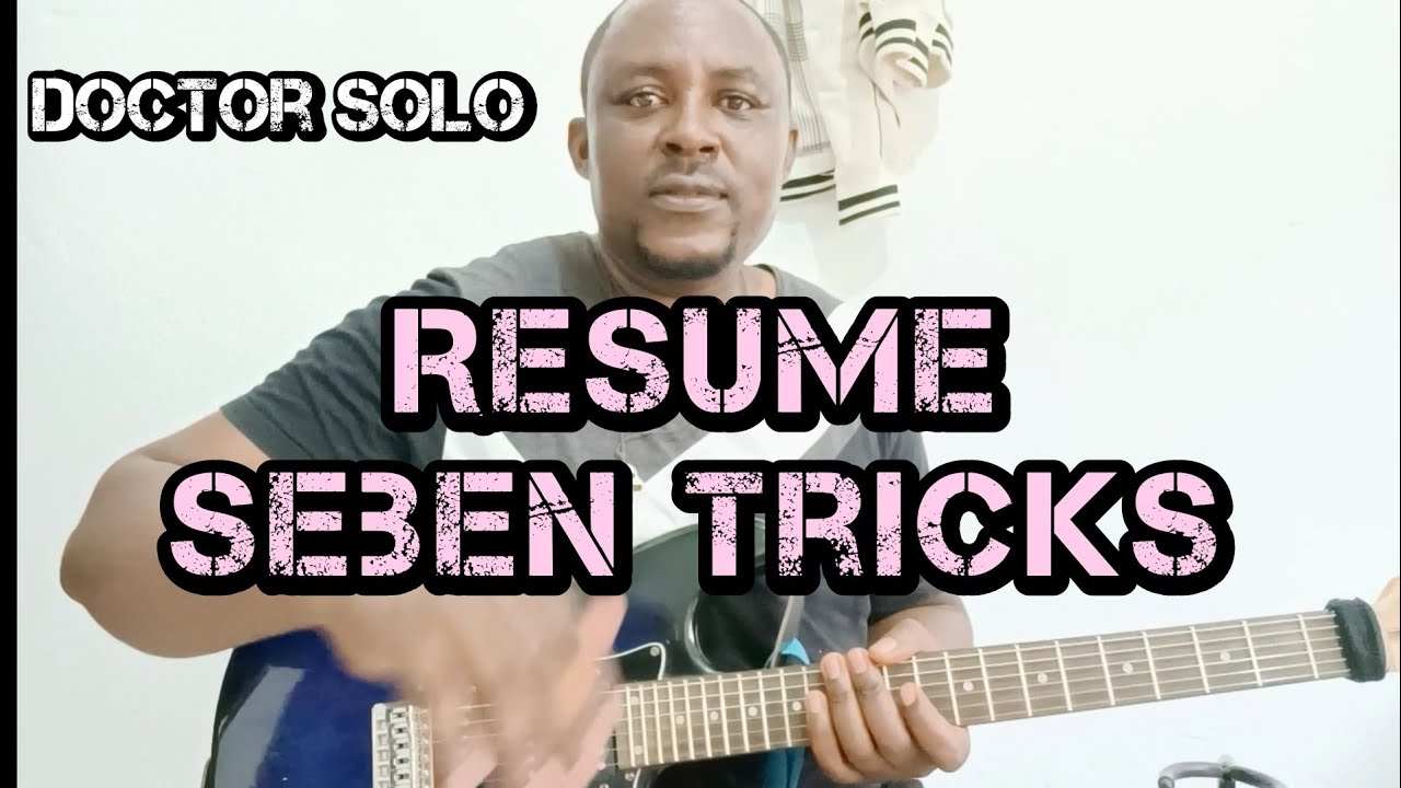 *NEW* Seben tricks R&eacute;sum&eacute;. Compilation of Solo Seben guitar play. By Doctor Solo. #chordprogressions