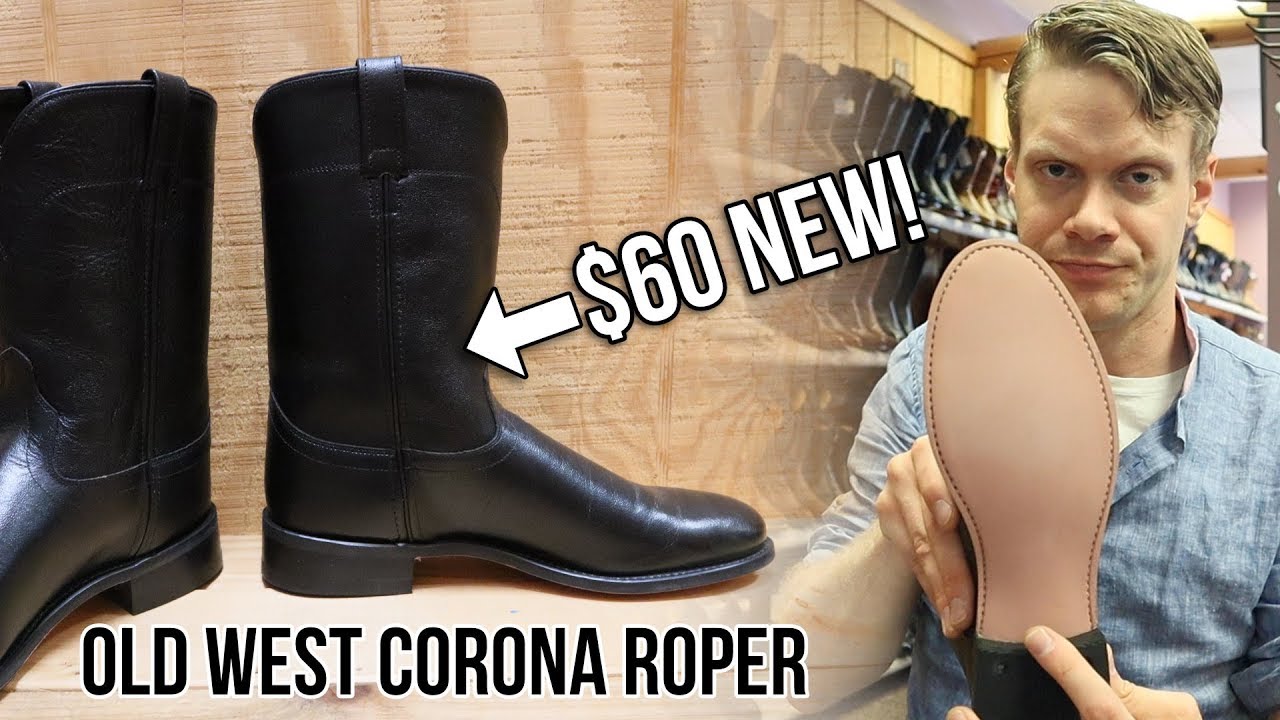 Reviewing Cheap Cowboy Boots! 💵Old West Corona Ropers