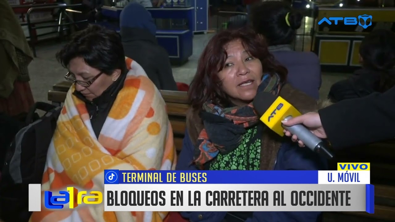 Suspendidas las salidas al occidente desde la Terminal de Buses de Cochabamba por bloqueos