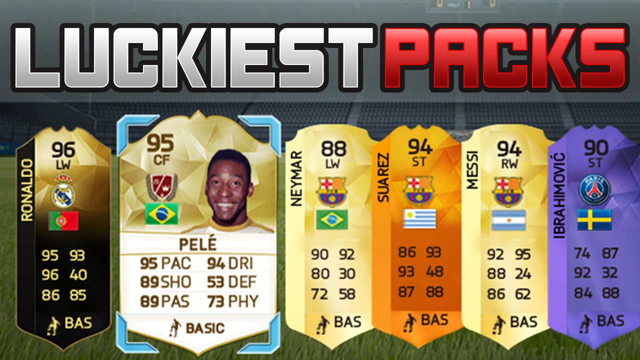 FIFA 16 - TOP 10 LUCKIEST PACKS OF THE YEAR!