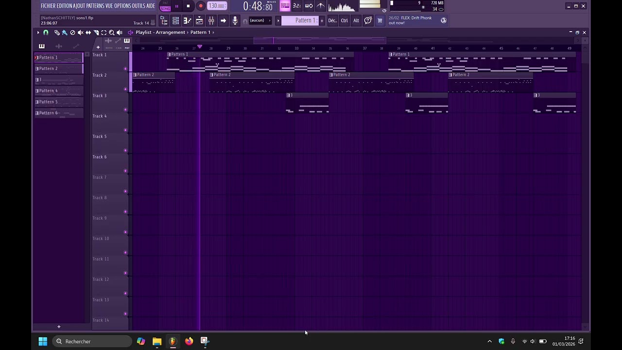 ma première prod