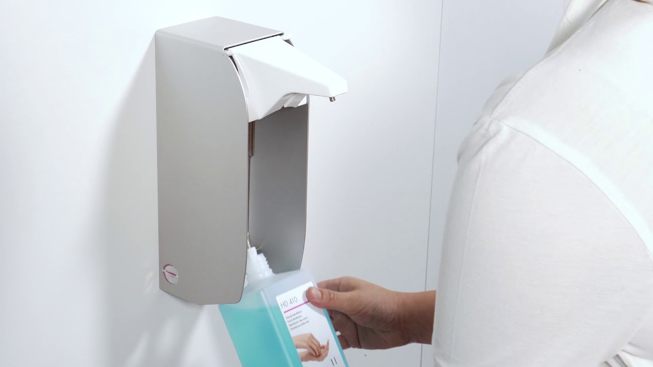 The Automatic Hand Sanitizer Dispenser / Touchless Universal Preparation Dispenser by D&Uuml;RR DENTAL