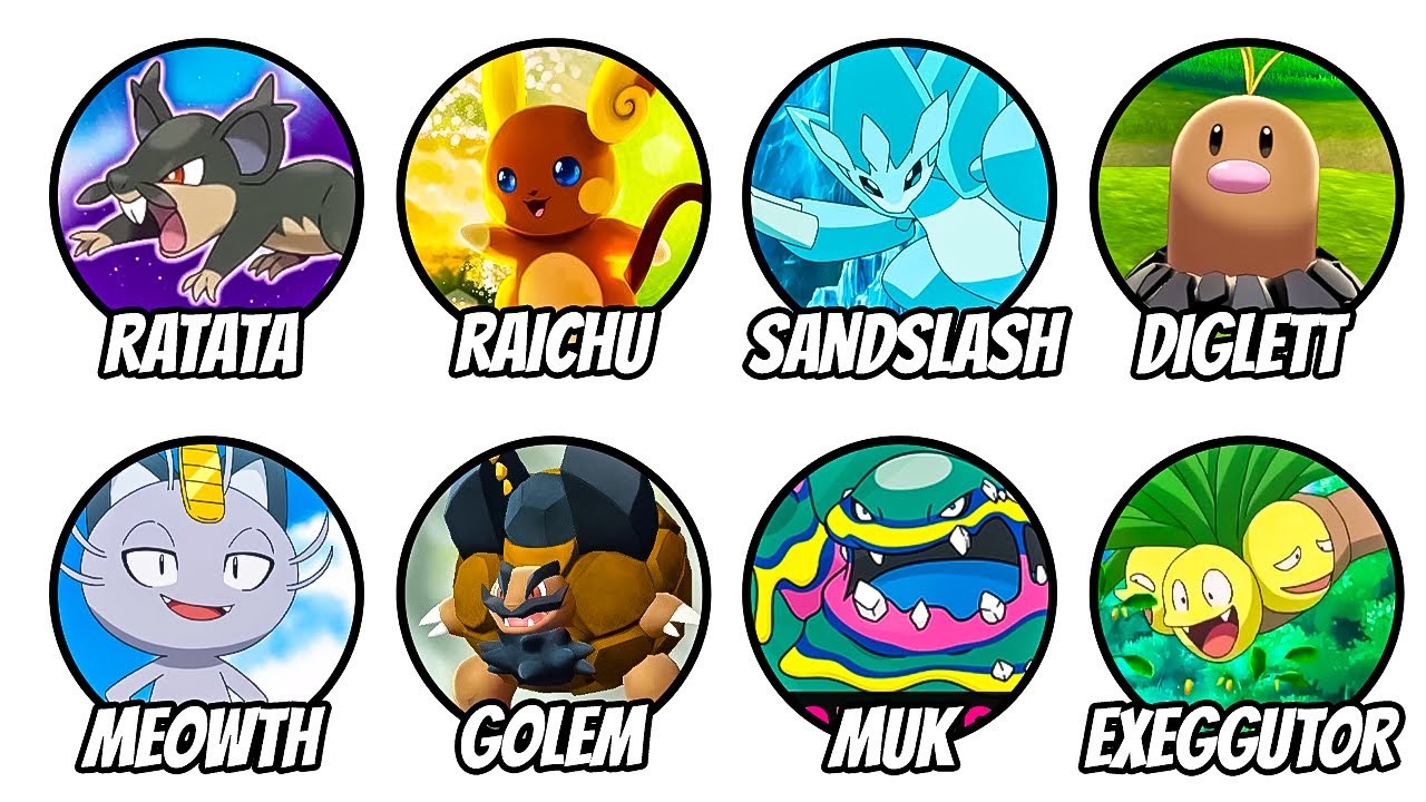 Every Alolan Form Pokémon Explained in 26 Minutes