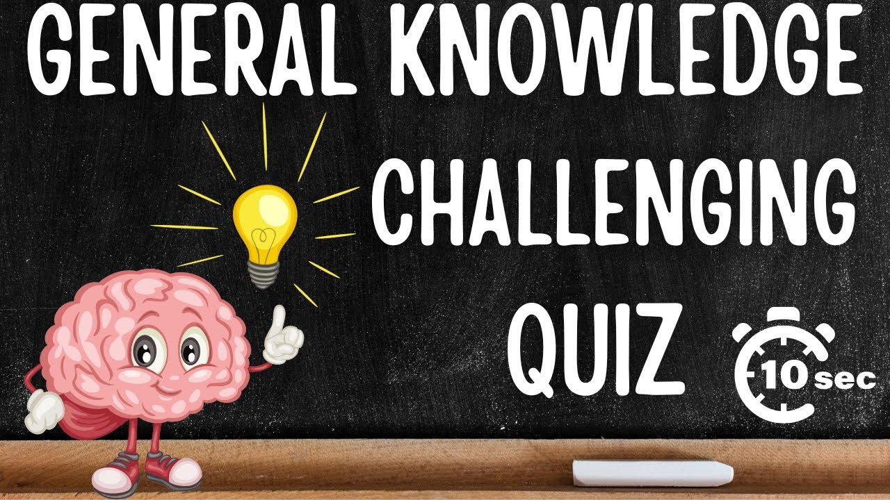 Are you good at quizzes? Then challenge yourself with these 30 general knowledge quiz questions.