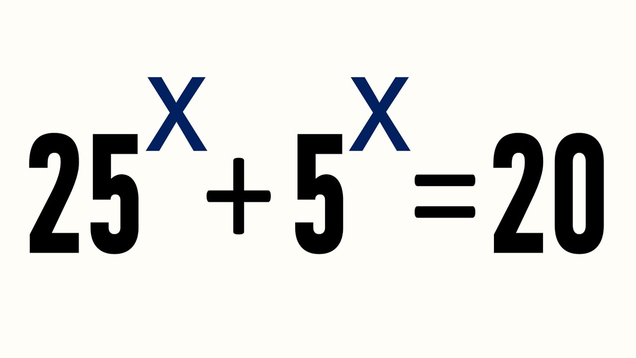 RESUELVE LA ECUACIÓN EXPONENCIAL. Reto de álgebra