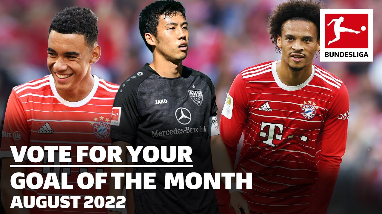 BEST GOALS in August &bull; Musiala, San&eacute; or &hellip;? &ndash; Goal of the Month!