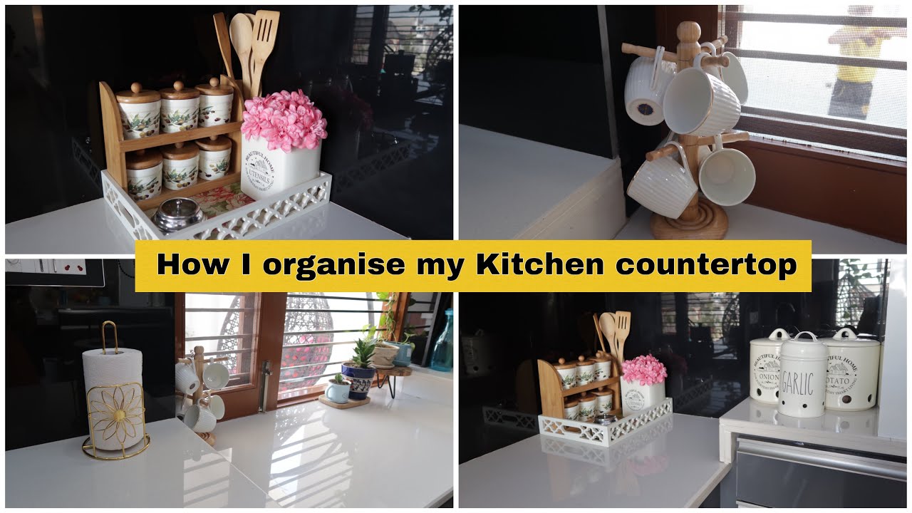 Kitchen countertop organisation ideas | Mommy life
