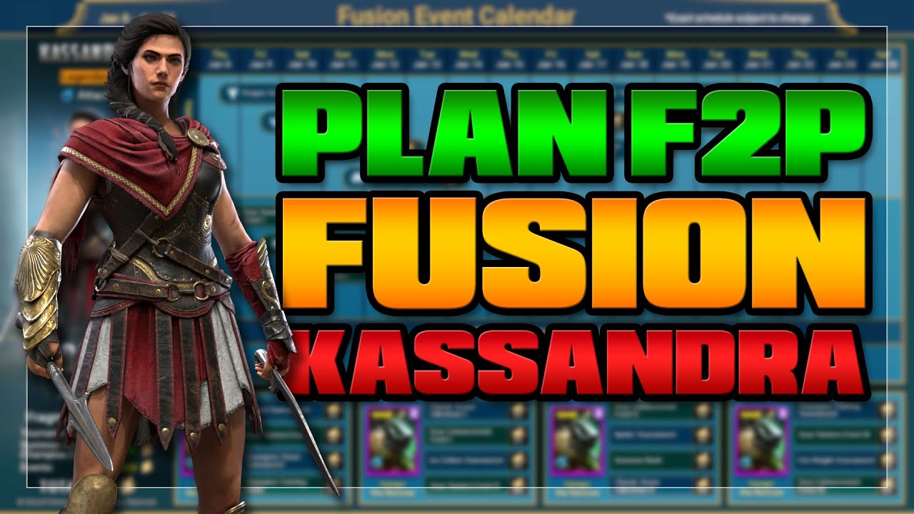 Mon plan F2P pour réussir la fusion Kassandra sans flamber ses ressources