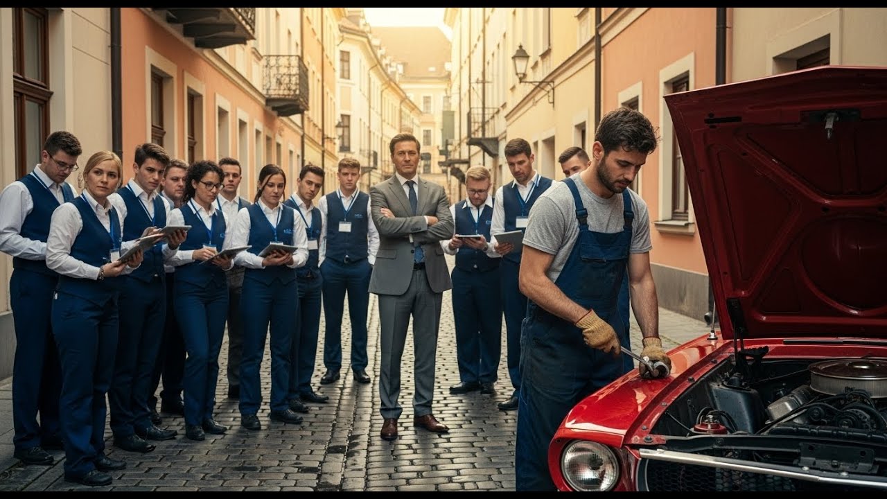 22 Ingenieure wollten den Mustang des CEOs reparieren&hellip; geschafft hat&rsquo;s der autistische Mechaniker.