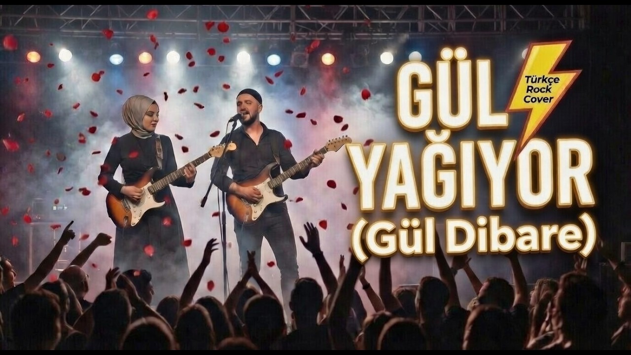 Gül Yağıyor | Gül Dibare Türkçe Rock Cover | Duygusal İlahi Rock Versiyonu #keşfet #Ramazan #remix